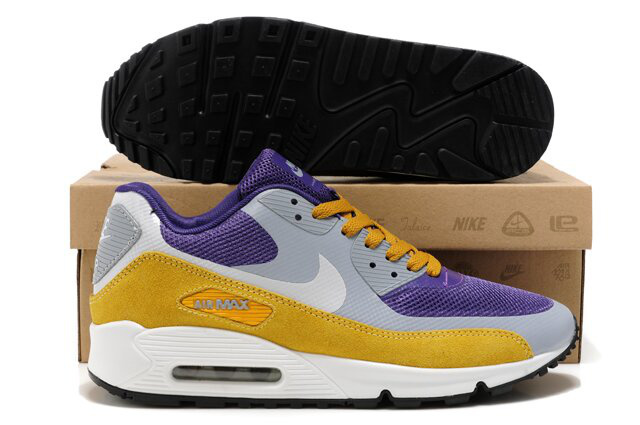 Nike Air Max Shoes Womens Yellowish Brown/Purple/Gray/White Onli